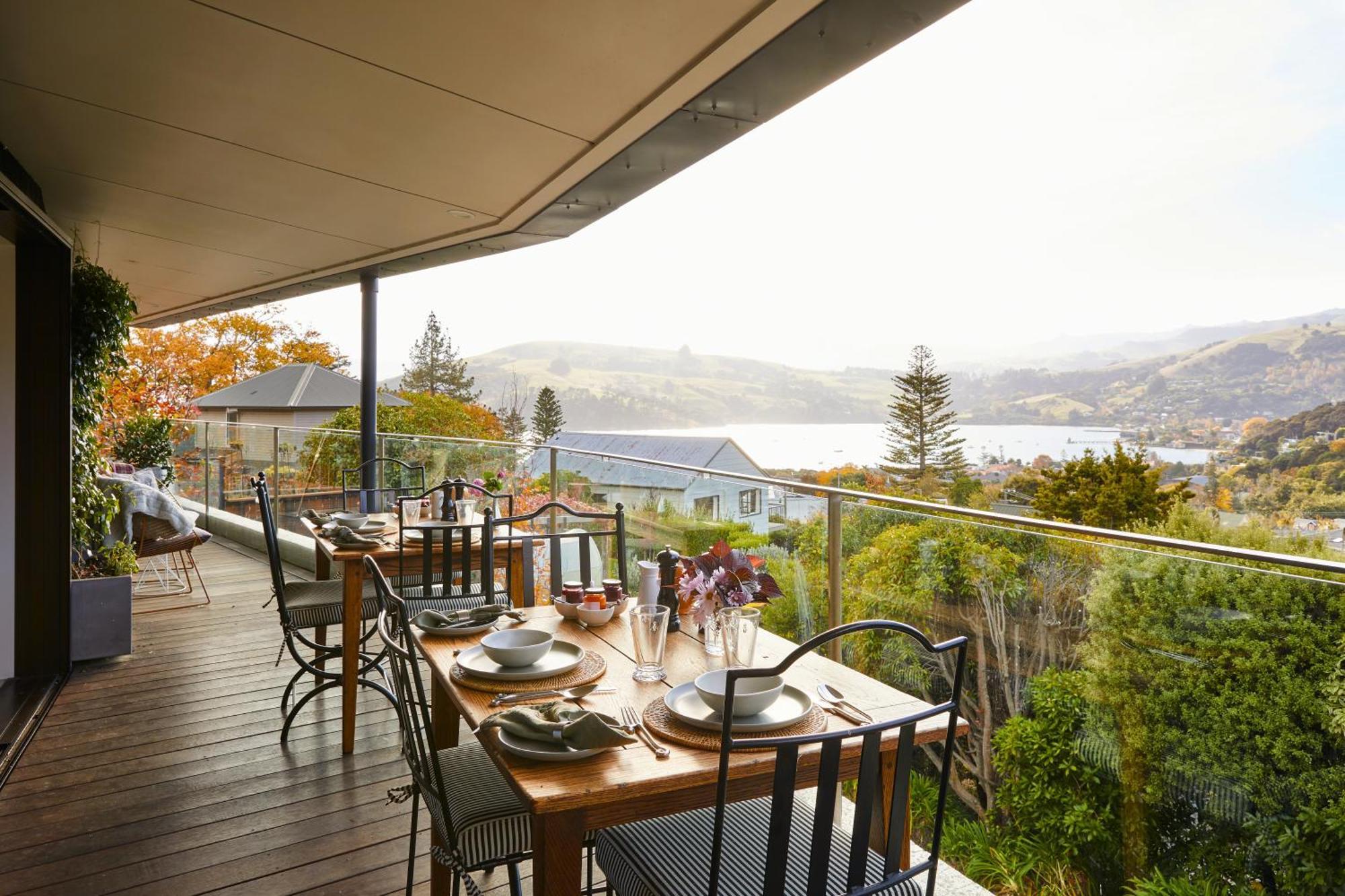Newton Heights Bed & Breakfast Akaroa Eksteriør bilde
